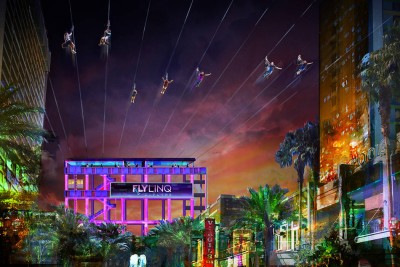 Caesars Entertainment presenta Fly LINQ, la primera tirolina en el Strip de Las Vegas
